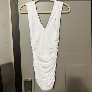 White Mini Bodycon Dress